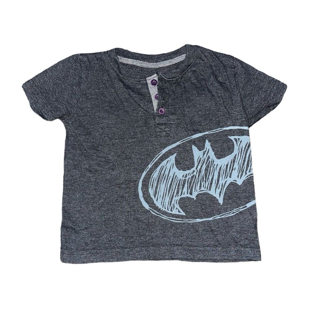 🔥 5 for $30 🔥 Batman Boys Short Sleeve T-Shirt | Size 3T